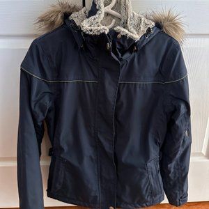 Equestrian Dover Saddlery coat Navy XS